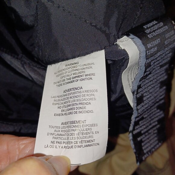 Dickies Mens Eisenhower Beige Quilt Lined Jacket Size 2XLL Front Zip 3 Pockets - Picture 9 of 11